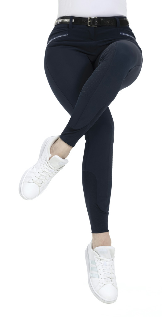 Pantalon EQUITHÈME "Gizel", fond silicone