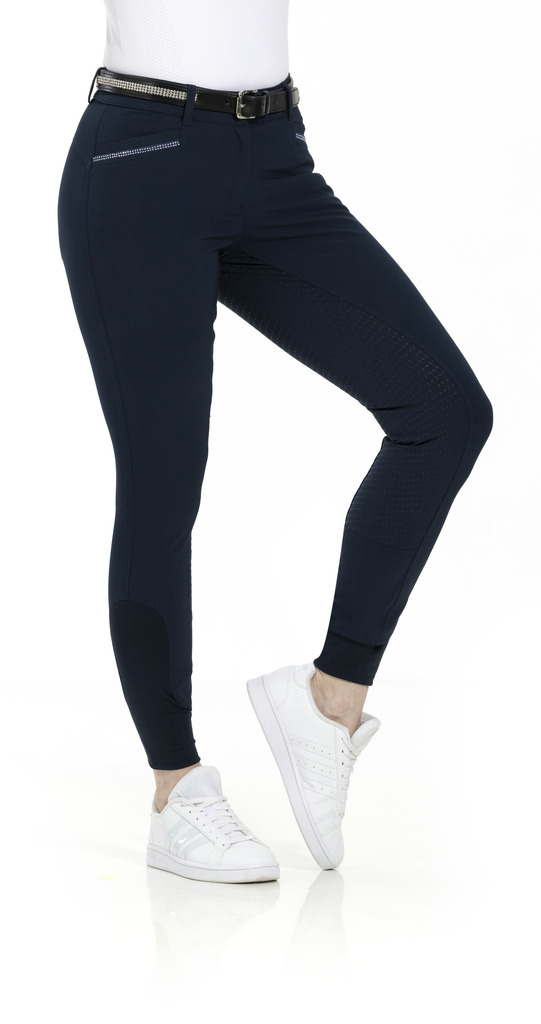 Pantalon EQUITHÈME "Gizel", fond silicone