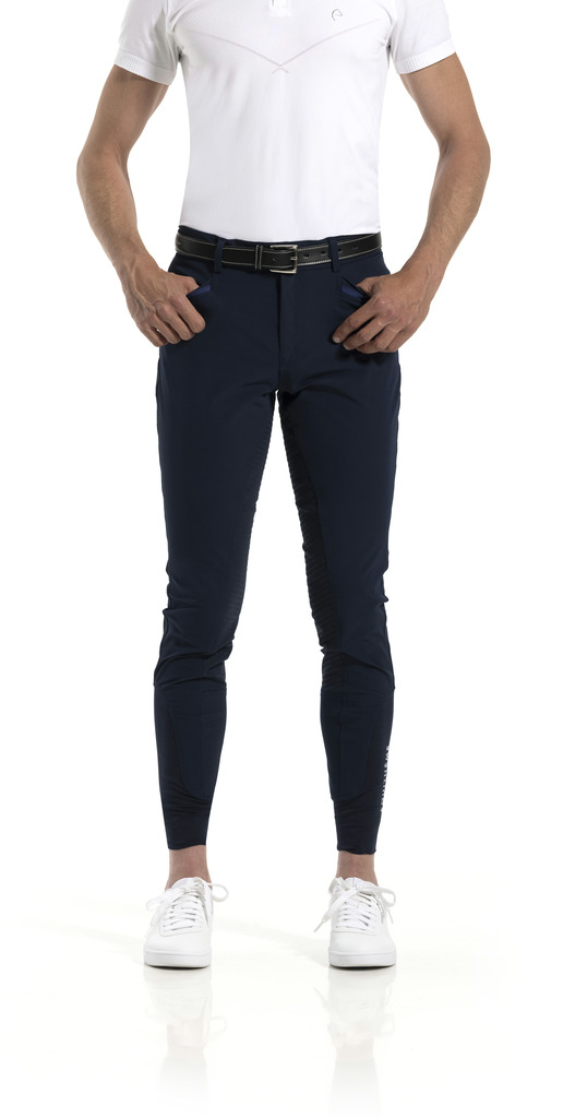 Pantalon EQUITHÈME "Georg" fond silicone, homme