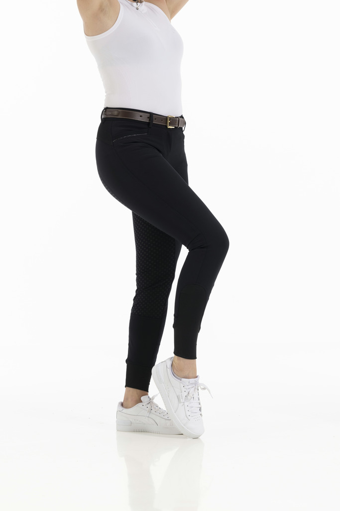 Pantalon EQUITHÈME "Kendal", fond silicone