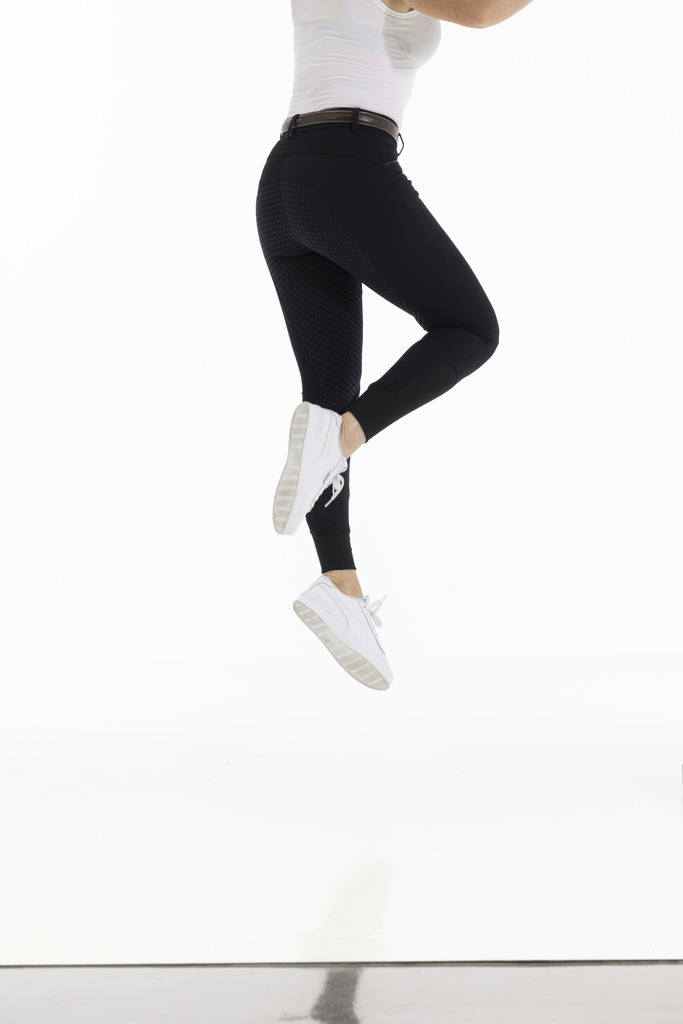 Pantalon EQUITHÈME "Kendal", fond silicone