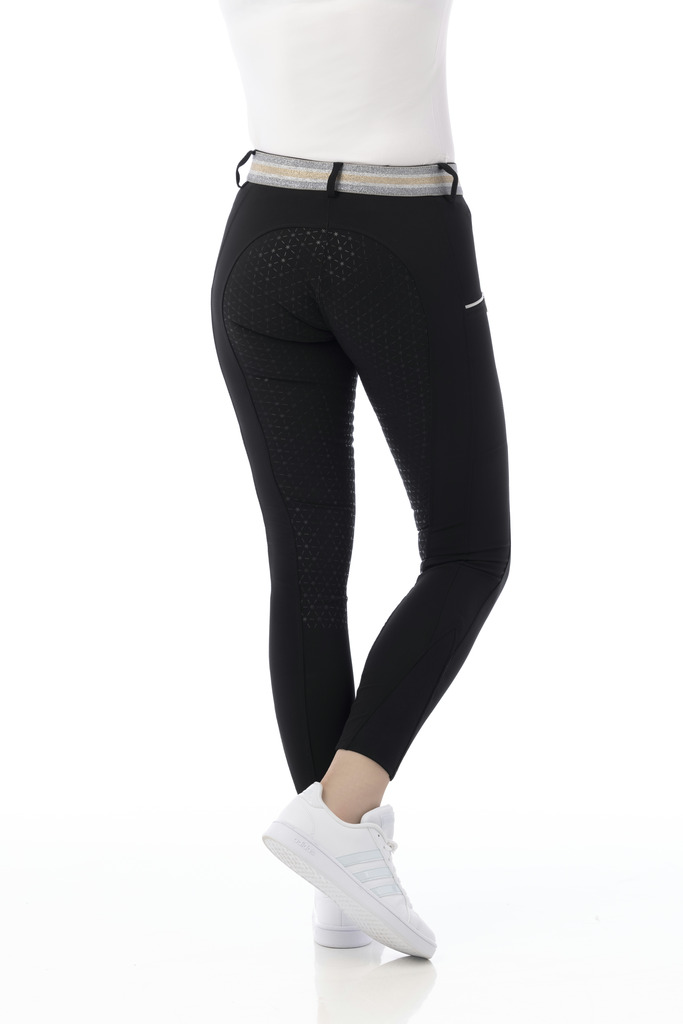 Pantalon EQUITHÈME "Lor", fond silicone