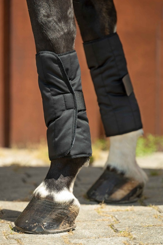 Sous-bandes avec fermeture Vel - noir (9100) (2)