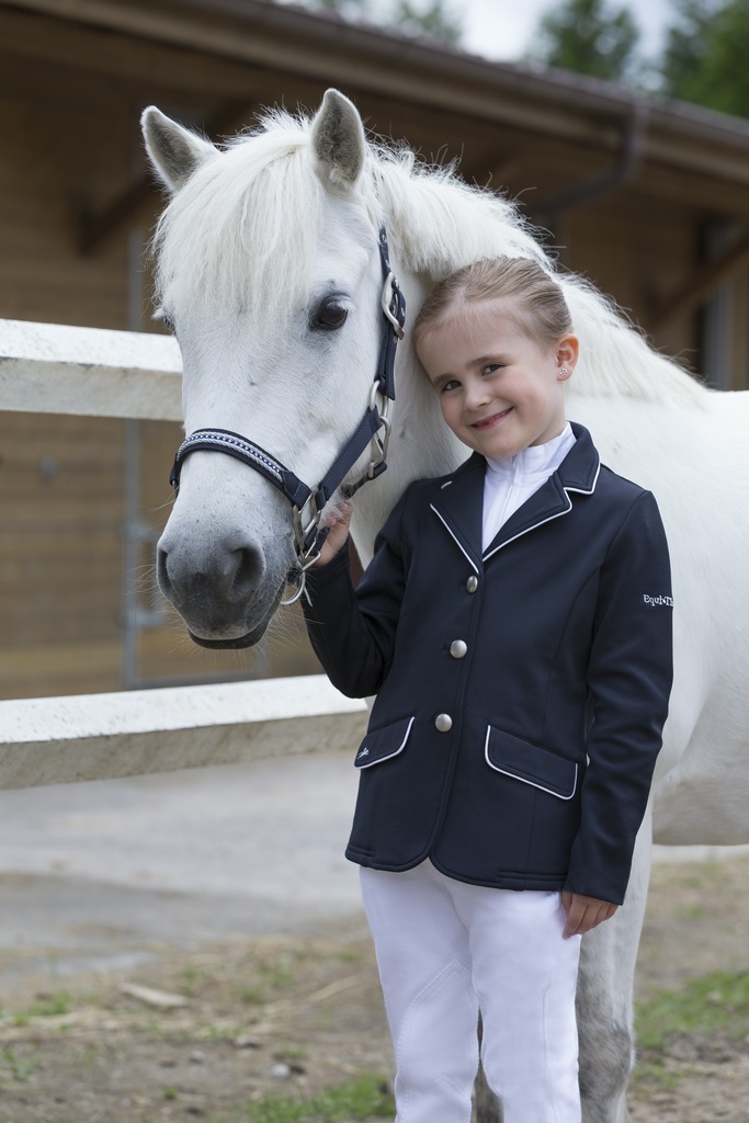 Veste de concours EQUITHÈME "Soft Classic" - Enfant