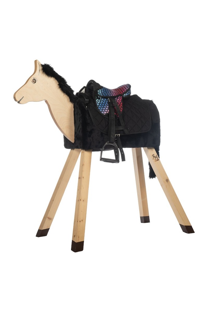 Selle pour Shetland set -Colou - coeur/noir (9091) (5)