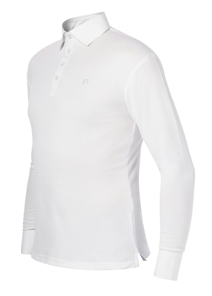 Polo EQUITHÈME "Mesh", col chemise - Homme