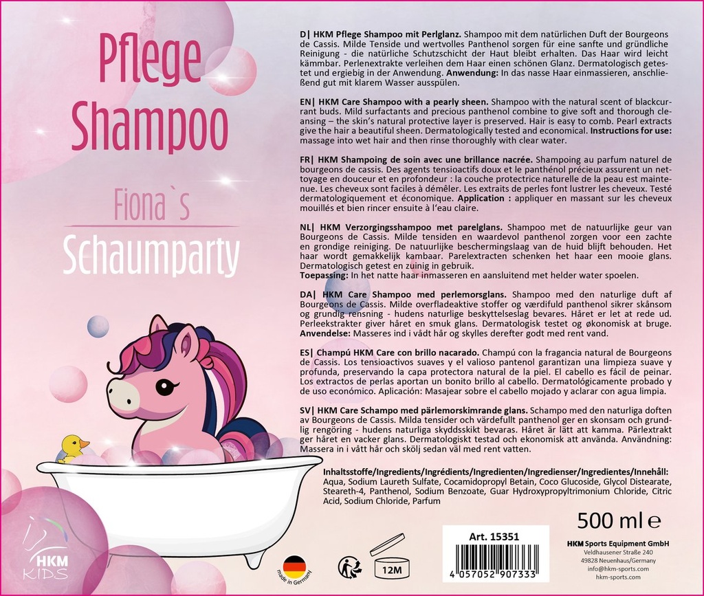 Shampooing -Fiona- 500 ml - rose (3800) (2)
