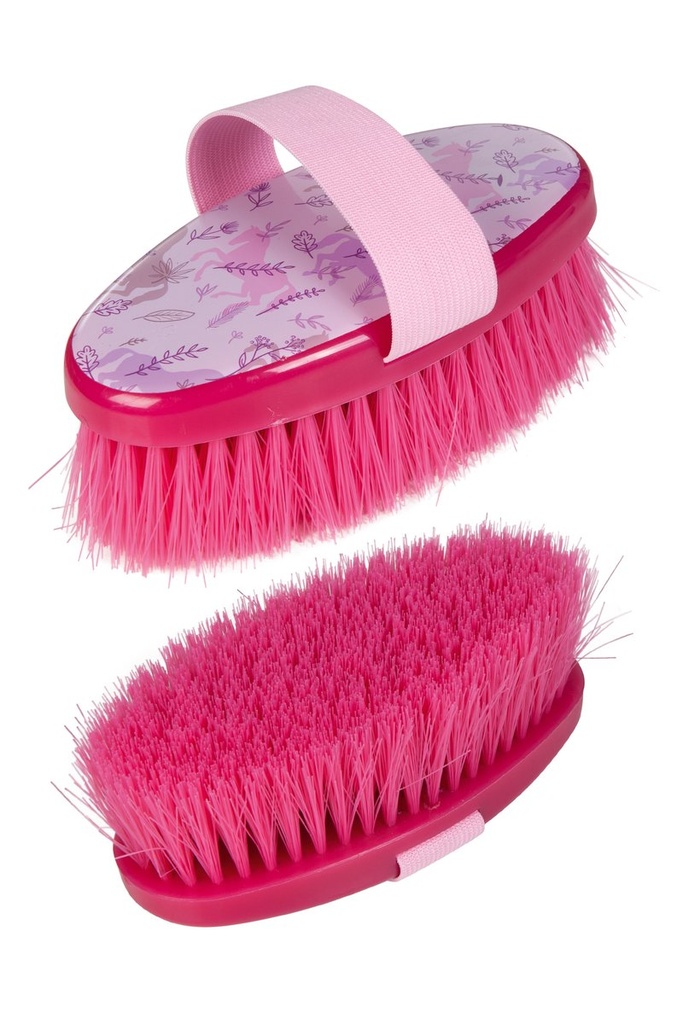 Set de pansage -Blossom-, set  - rose vif/lilas (3936) (3)