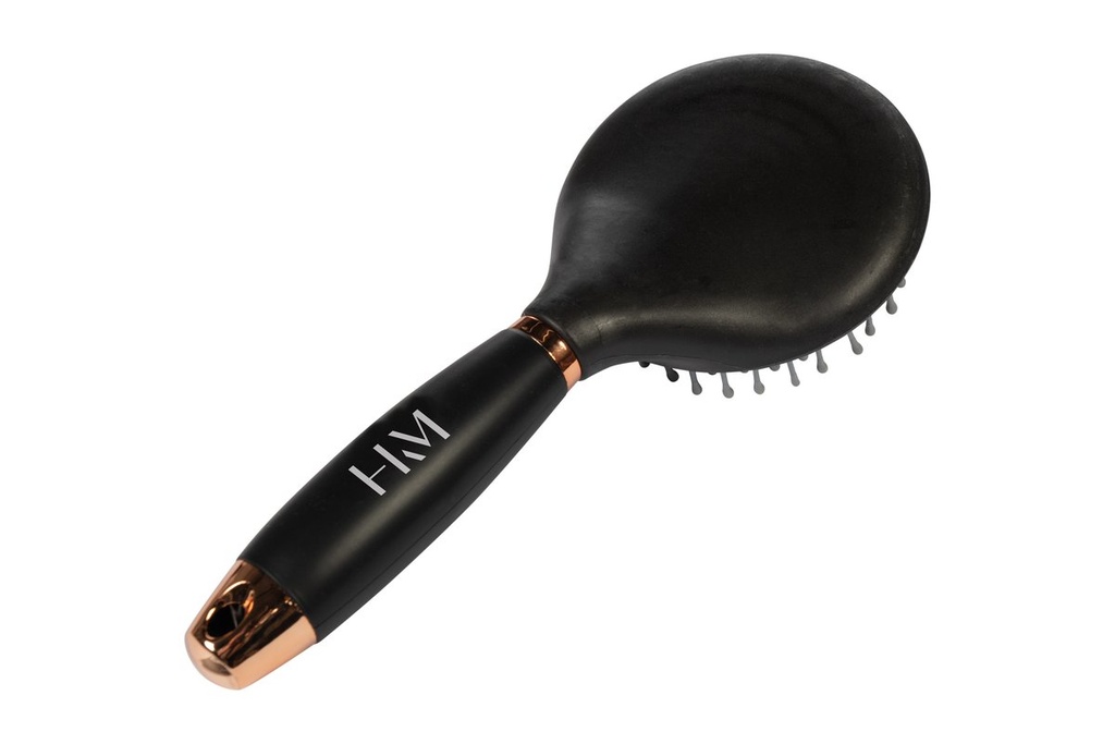 Brosse crinière et queue -Gel- - noir/or rose (9178)