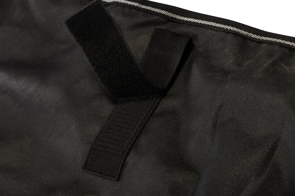 Tenture de box -Team HKM- 130  - noir (9100) (6)