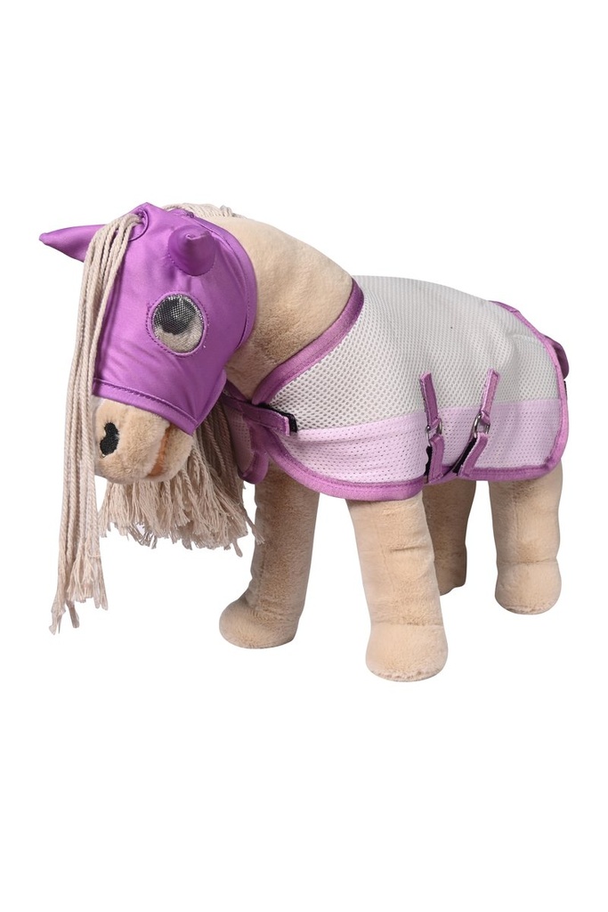 Set de mouches -Cuddle Horse- - rose claire (1318)