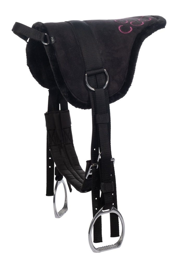 Pad d'équitation -Funny Horses - noir (9100) (2)