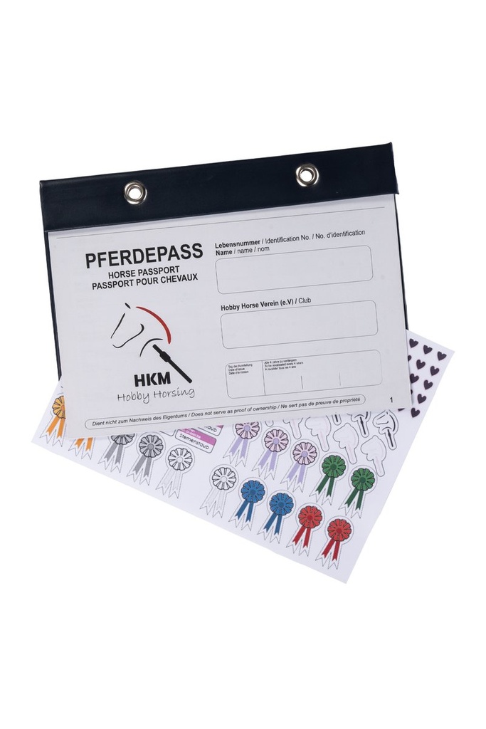 Passeport cheval -Hobby Horsin - bleu foncé (6900) (3)
