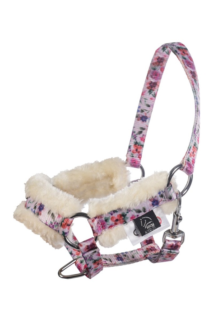 Licol et longe -Hobby Horsing  - fleuri (8391) (2)