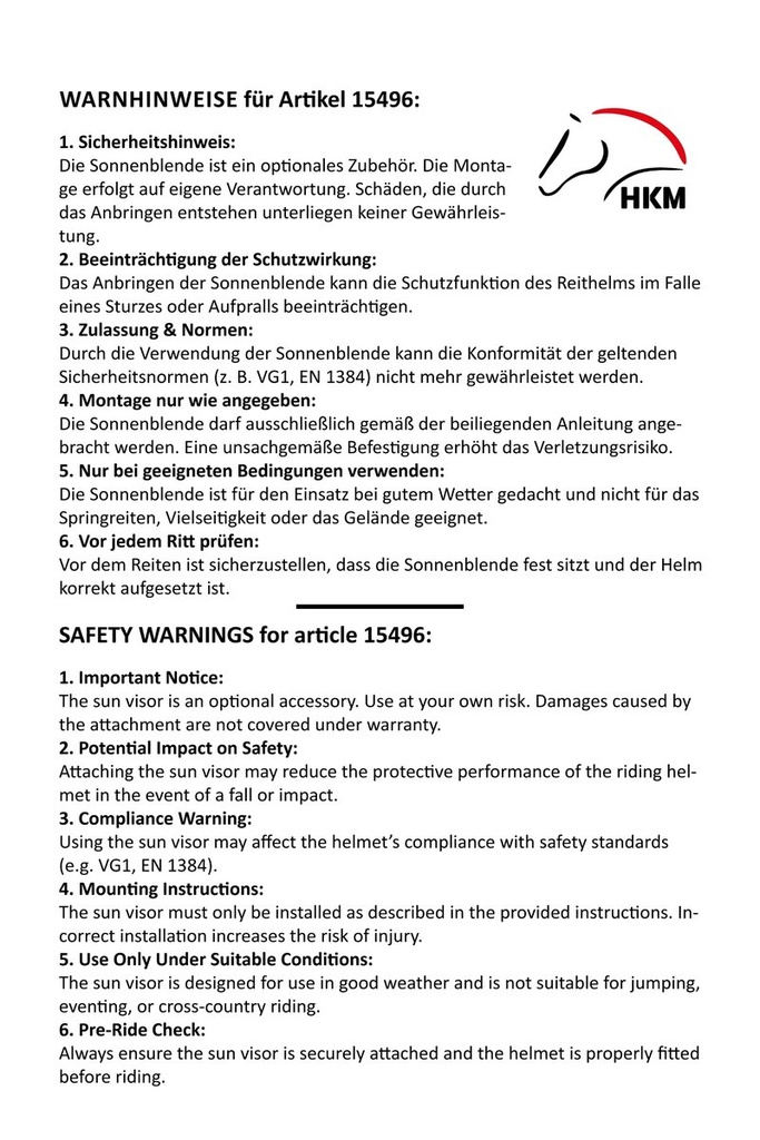 Pare-soleil pour casque -Sunbl - noir (9100) (2)