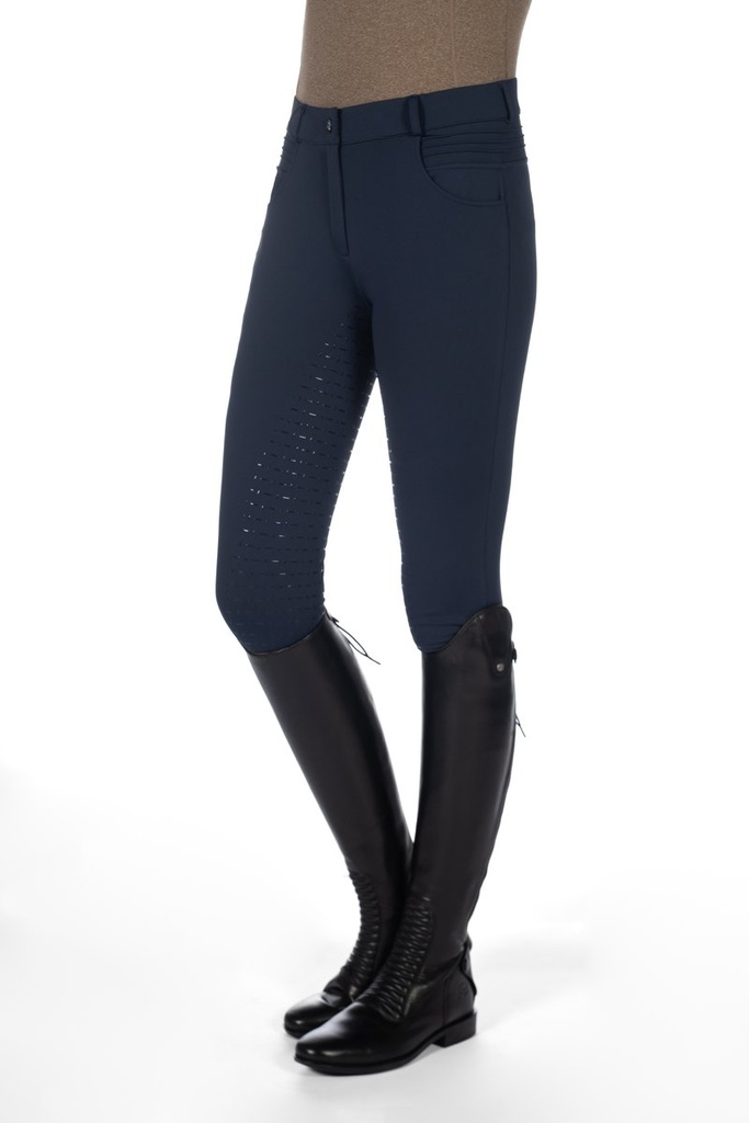 Pantalon chauffant -Comfort- S - Bleu foncé (9)