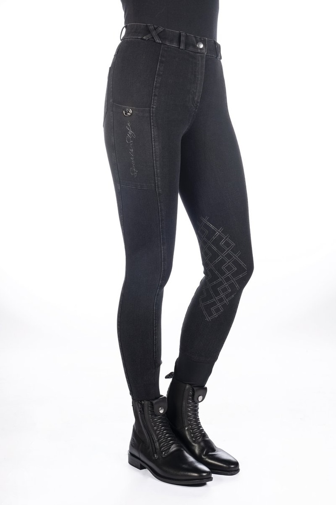 Pantalon -Harbour Island Denim - Noir (2)