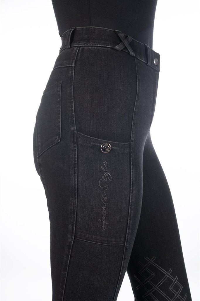 Pantalon -Harbour Island Denim - Noir (8)