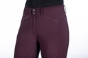 Pantalon -Helene- fond 1/1 en  - Rouge foncé (4)