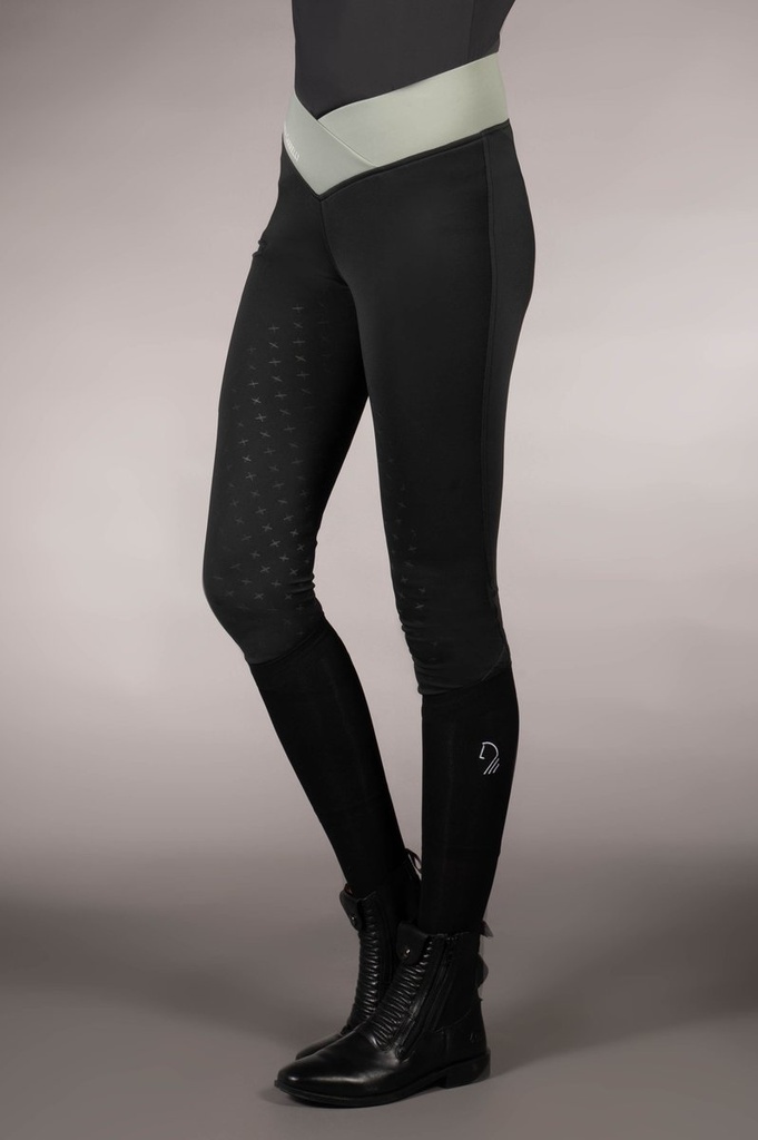 Leggings -Limone- fond 1/1 en  - Noir (2)