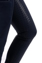 Leggings -Rio- fond 1/1 en sil - Bleu foncé (5)