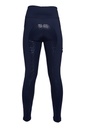 Leggings -Rio- fond 1/1 en sil - Bleu foncé (7)