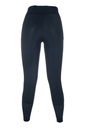 Leggings -Juna- fond 1/1 en si - Bleu foncé (8)