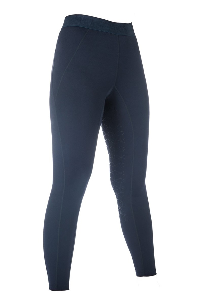 Leggings -Tabea- fond 1/1 en s - Bleu foncé