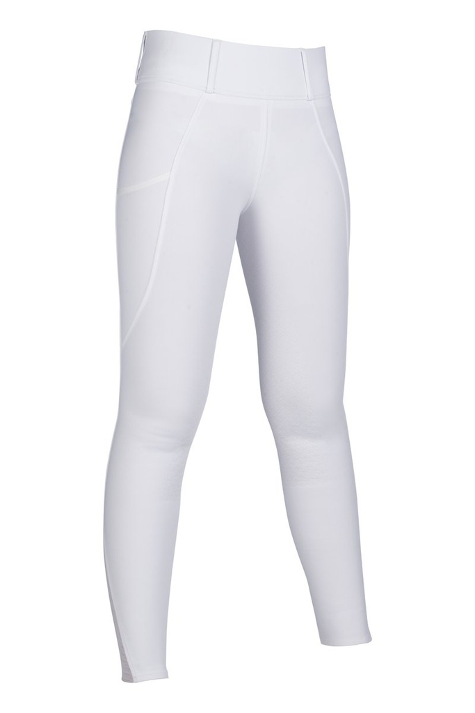 Leggings -Lisa- fond 1/1 en si - Blanc