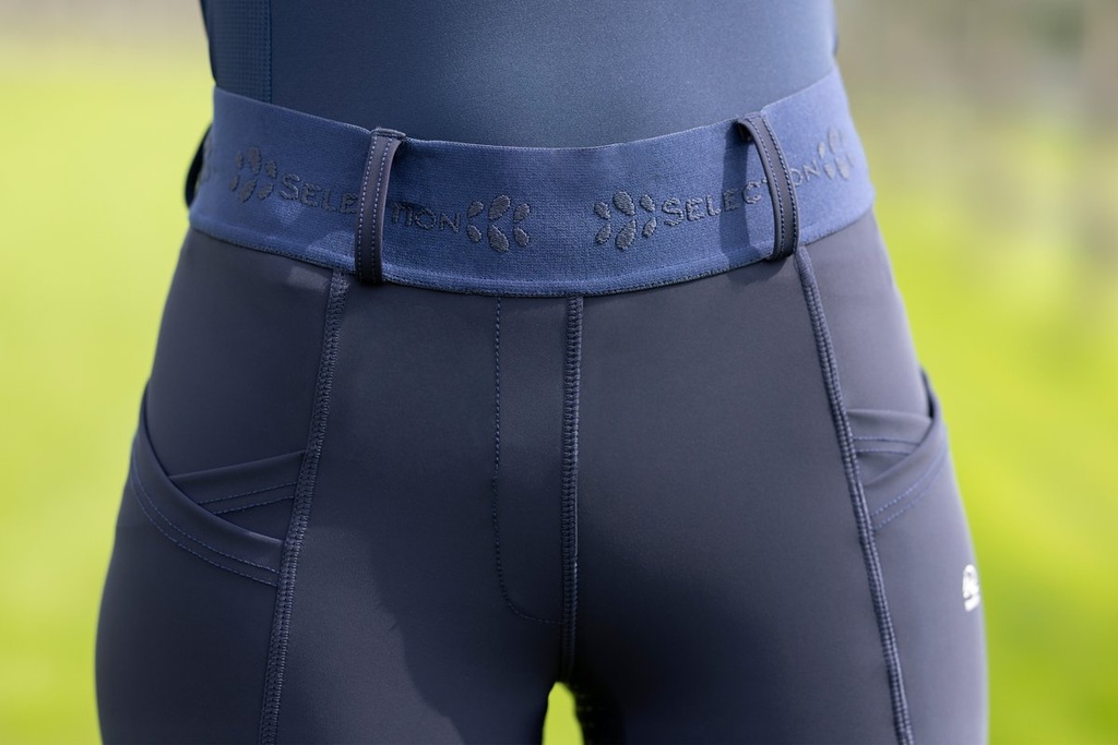 Leggings -Aruba- fond 1/1 en s - Bleu foncé (6)