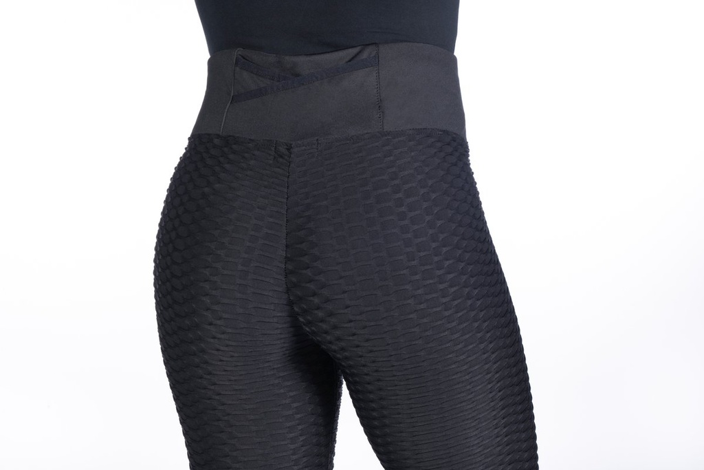 Leggings -Edinburgh Shape- bas - Noir (3)