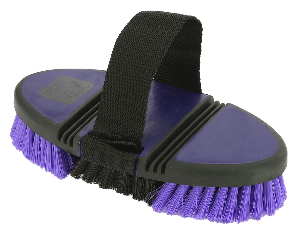 Brosse douce nylon HIPPOTONIC “Softgrip” flexible