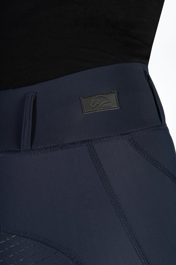 Leggings -Jil High Waist- fond - Bleu foncé (5)