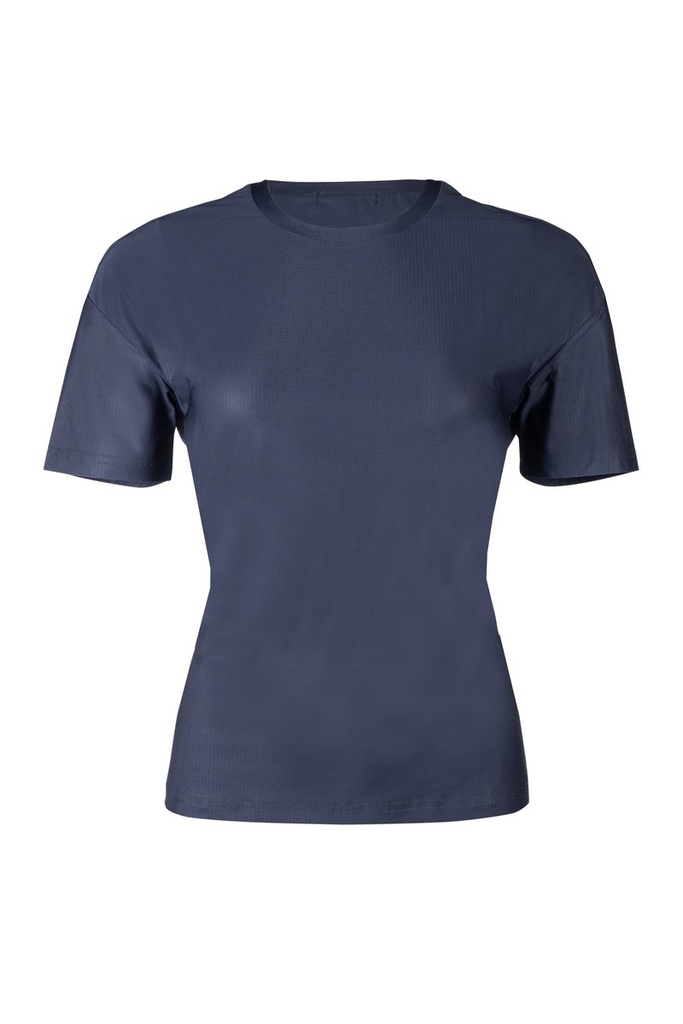 T-Shirt -Sporty Mesh- - Bleu foncé