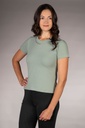 T-Shirt -Limone- - Sauge (2)