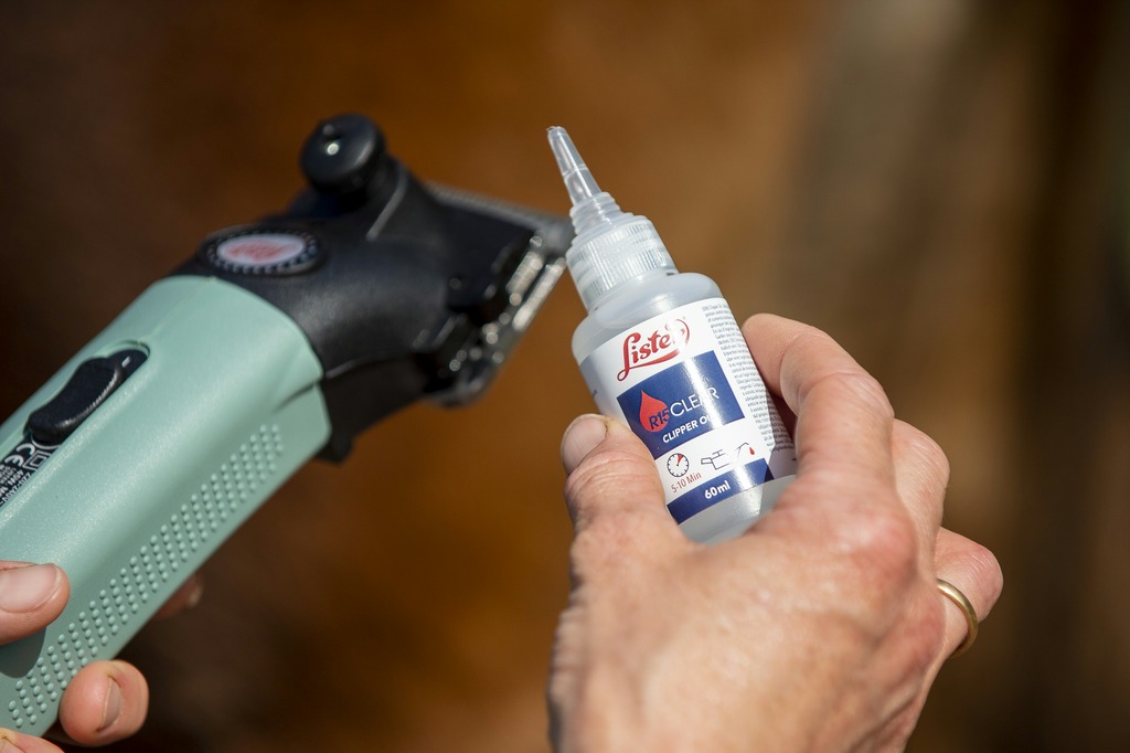 Tondeuse LISTER "Star", saccoche