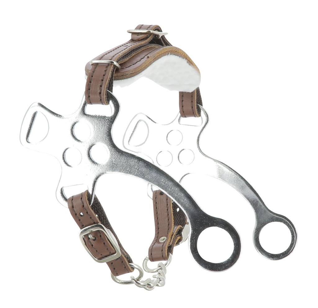 Hackamore METALAB acier chromé