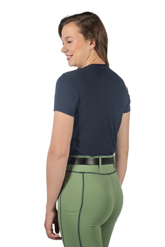 T-Shirt -Mirror- - Bleu foncé (4)