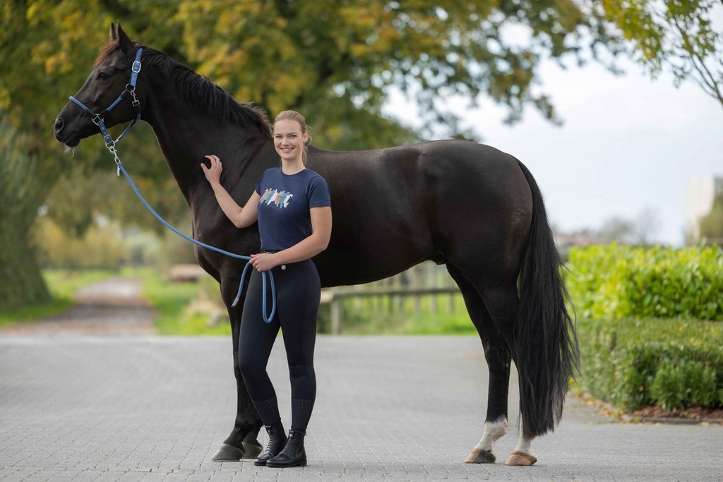 T-Shirt -Mirror- - Bleu foncé (10)