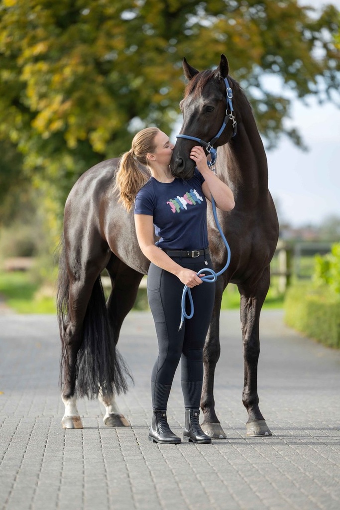 T-Shirt -Mirror- - Bleu foncé (12)