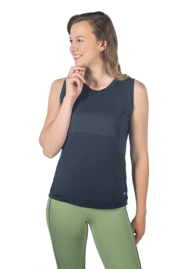 Top -Mila- - Bleu foncé (2)