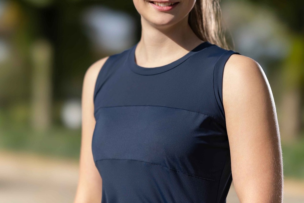 Top -Mila- - Bleu foncé (10)