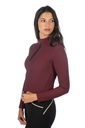 Shirt fonctionnel -Livigno Rib - Bordeaux (3)