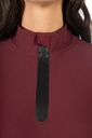 Shirt fonctionnel -Livigno Rib - Bordeaux (5)