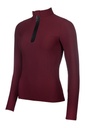 Shirt fonctionnel -Livigno Rib - Bordeaux (9)