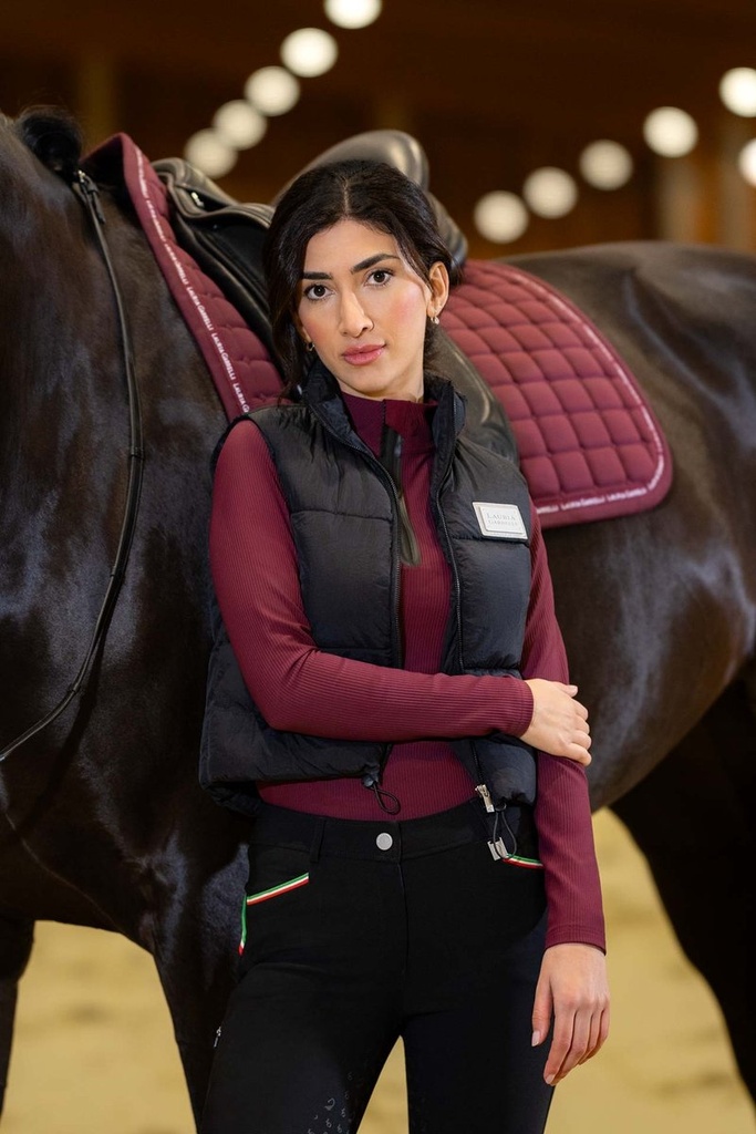 Shirt fonctionnel -Livigno Rib - Bordeaux (15)