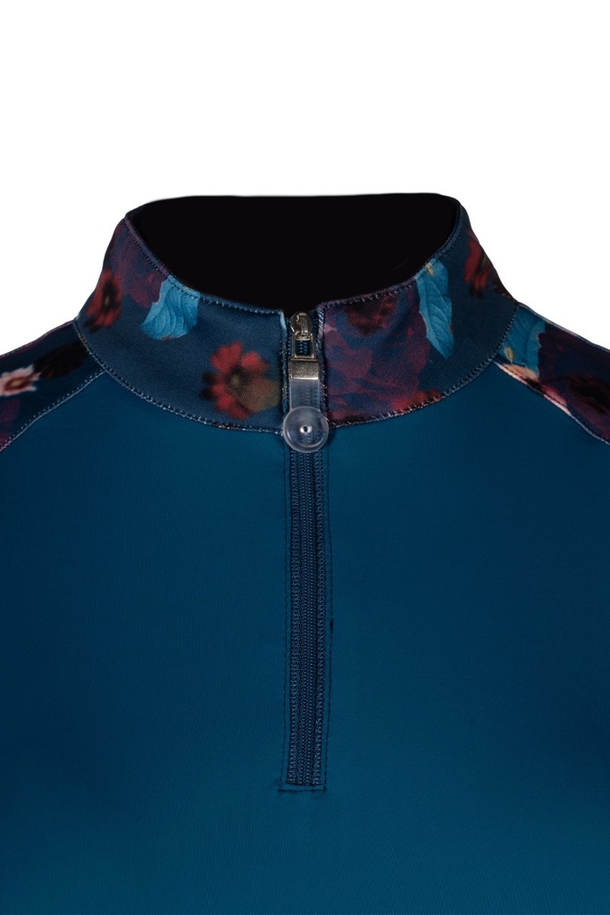 Shirt fonctionnel -Essentials  - Pétrole (2)