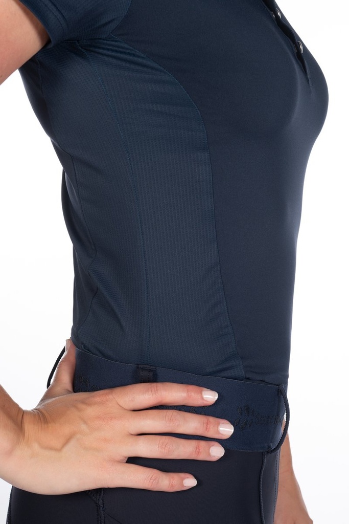 Shirt fonctionnel -Aruba- manc - Bleu foncé (5)