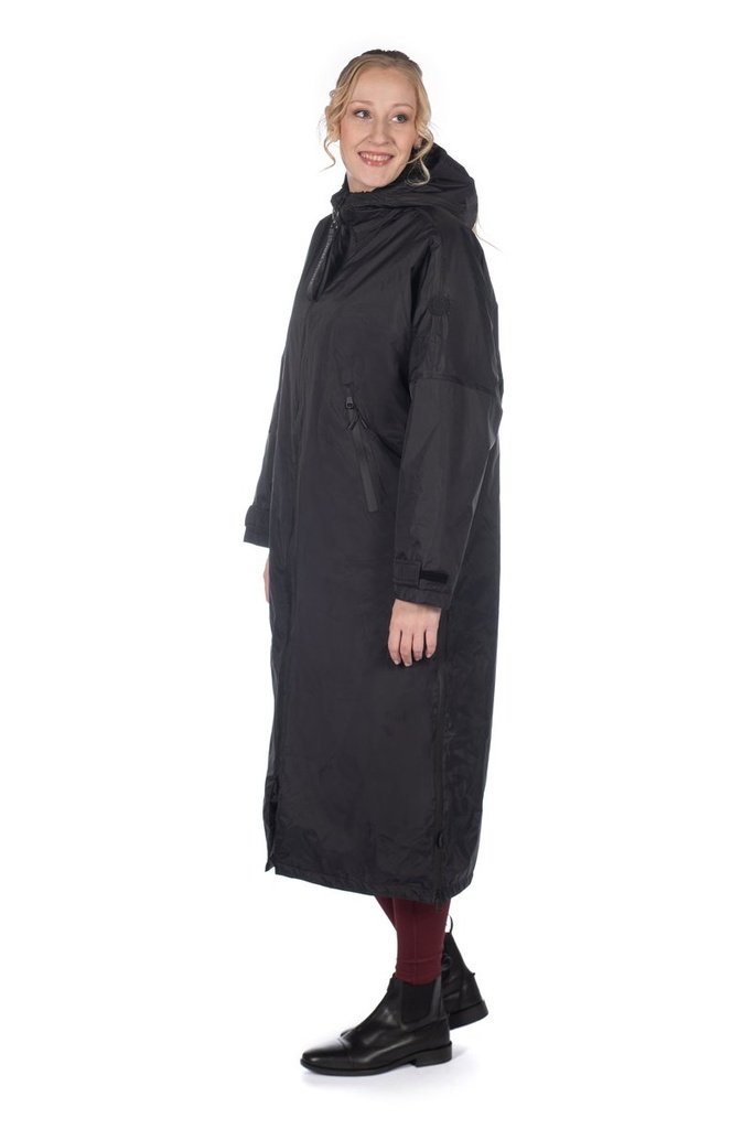 Veste -Julie- extra longue - Noir (3)