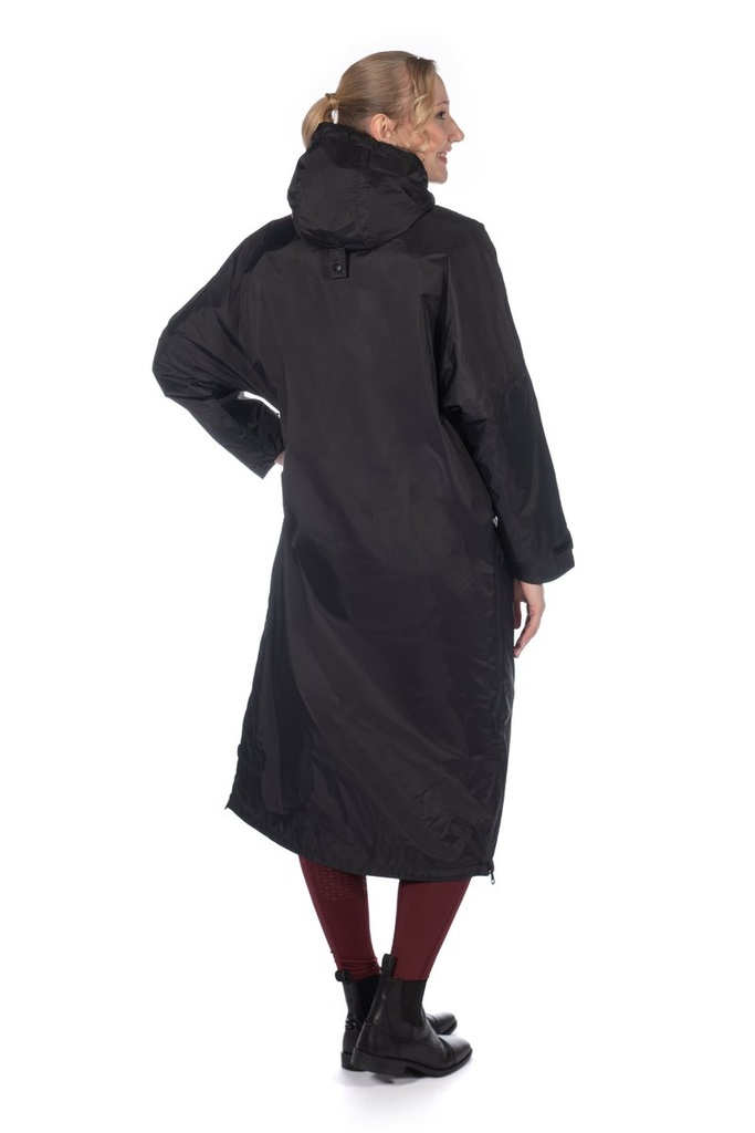 Veste -Julie- extra longue - Noir (4)